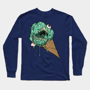 Eye Scream: Mint Chocolate Chip Long Sleeve T-Shirt